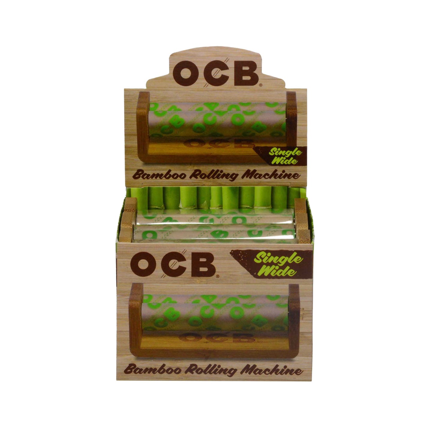 OCB Bamboo Single Wide Roller Display