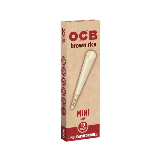 OCB Brown Rice Mini Cone Box