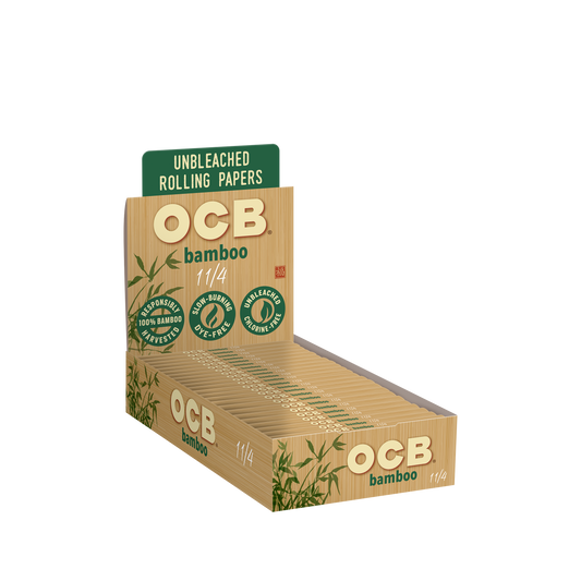 OCB Bamboo 1 1/4 Rolling Paper Unit