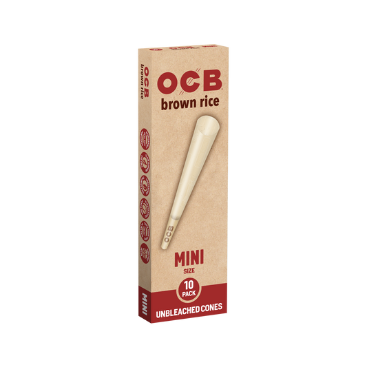 OCB Brown Rice Mini Cone Box
