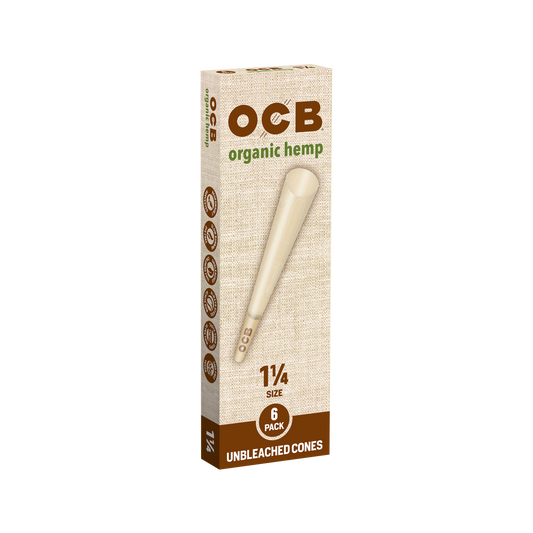 OCB Organic Hemp 1 1/4 Cone Box