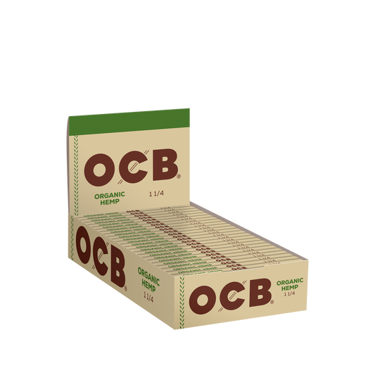 OCB Organic Hemp 1 1/4 Rolling Paper Unit