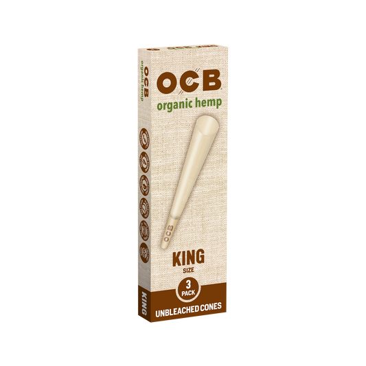 OCB Organic Hemp King Cone Box