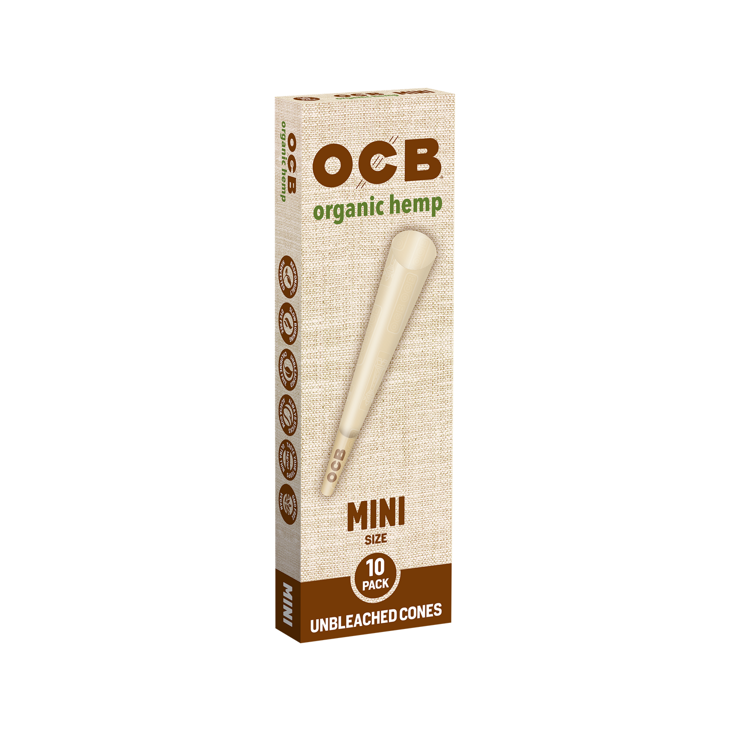 OCB Organic Hemp Mini Cone Box