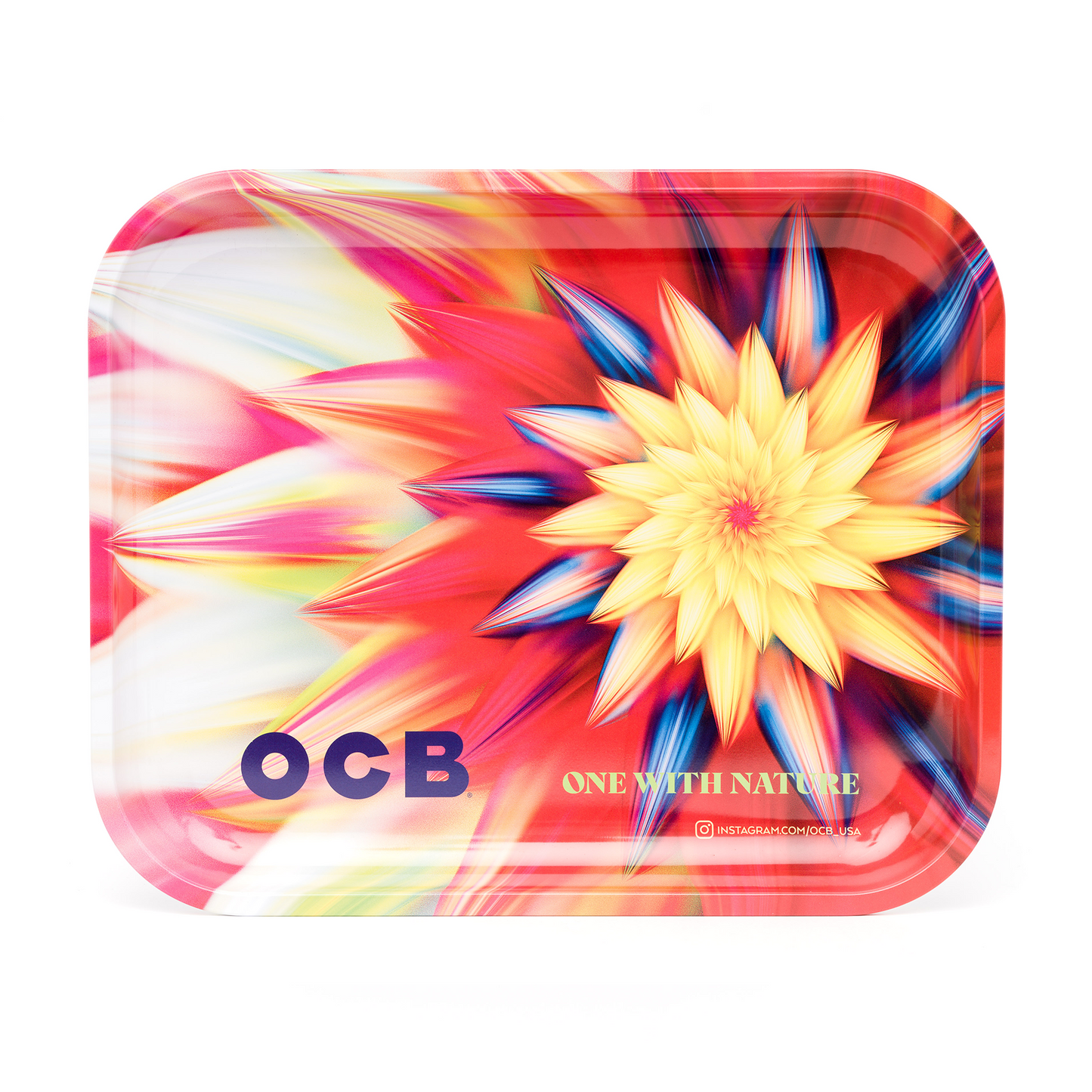 OCB Rolling Tray Flower Explosion