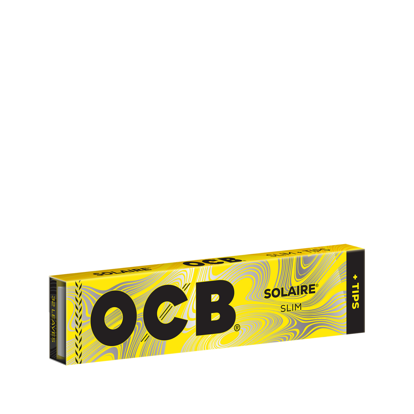 OCB Solaire Slim + Tips Rolling Paper Booklet
