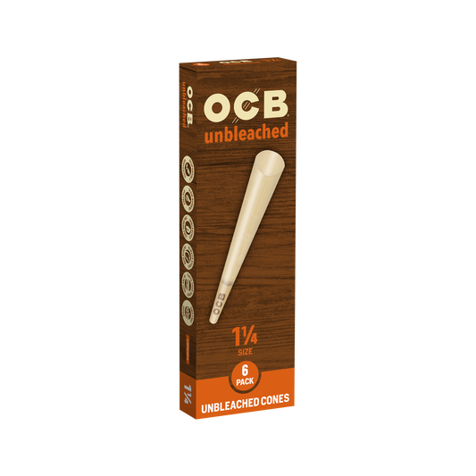 OCB Unbleached 1 1/4 Cone Box
