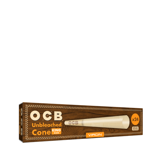 OCB Unbleached 24 Count King Cone Box