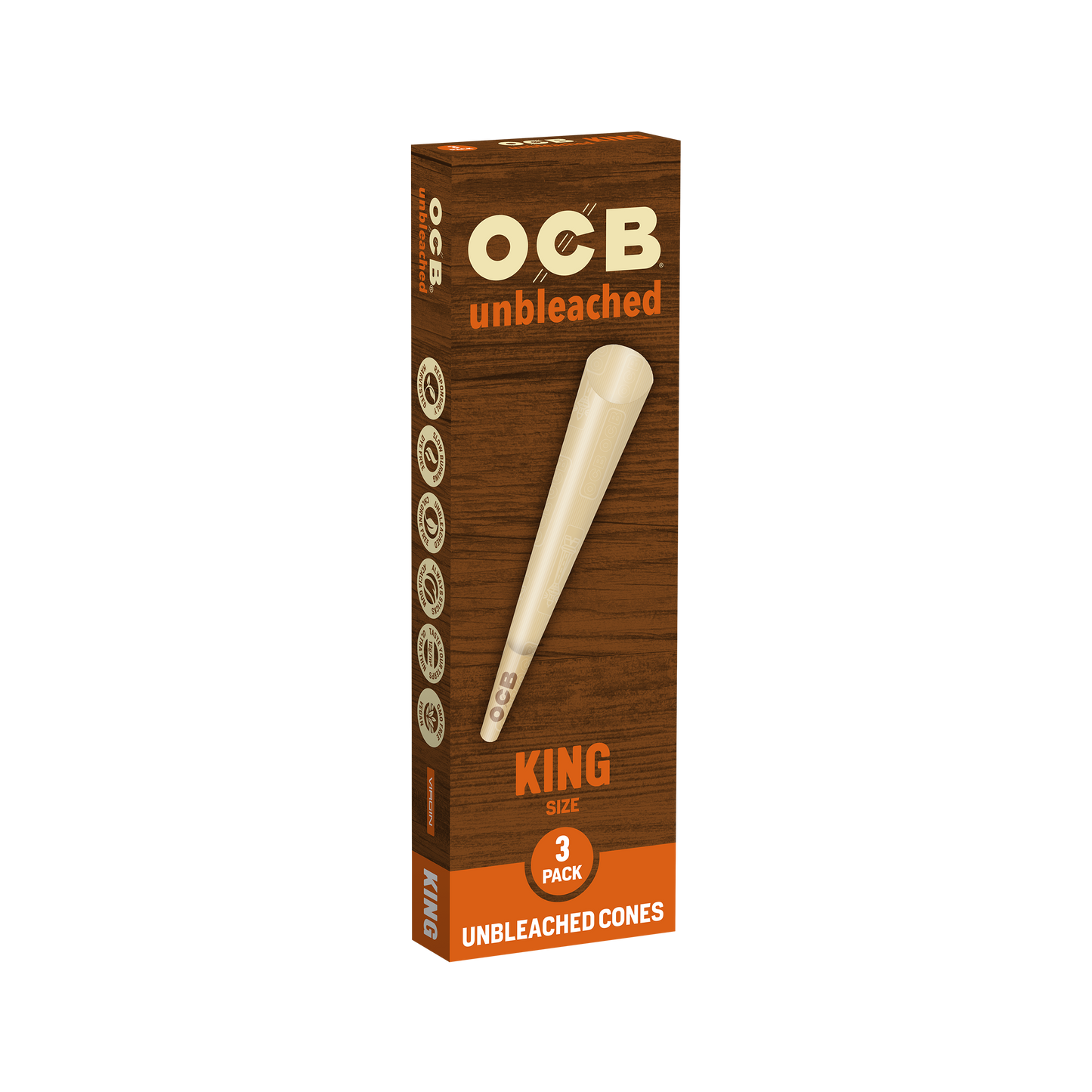 OCB Unbleached King Cone Box
