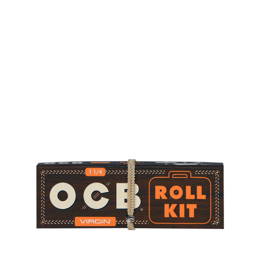 OCB Unbleached Virgin 1 1/4 Roll Kit