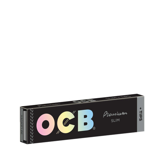 Premium Slim Rolling Papers + Tips