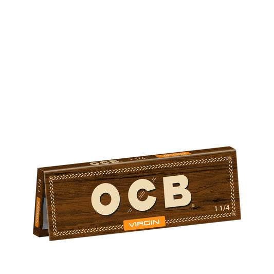 OCB Unbleached 1 1/4 Rolling Paper Booklet