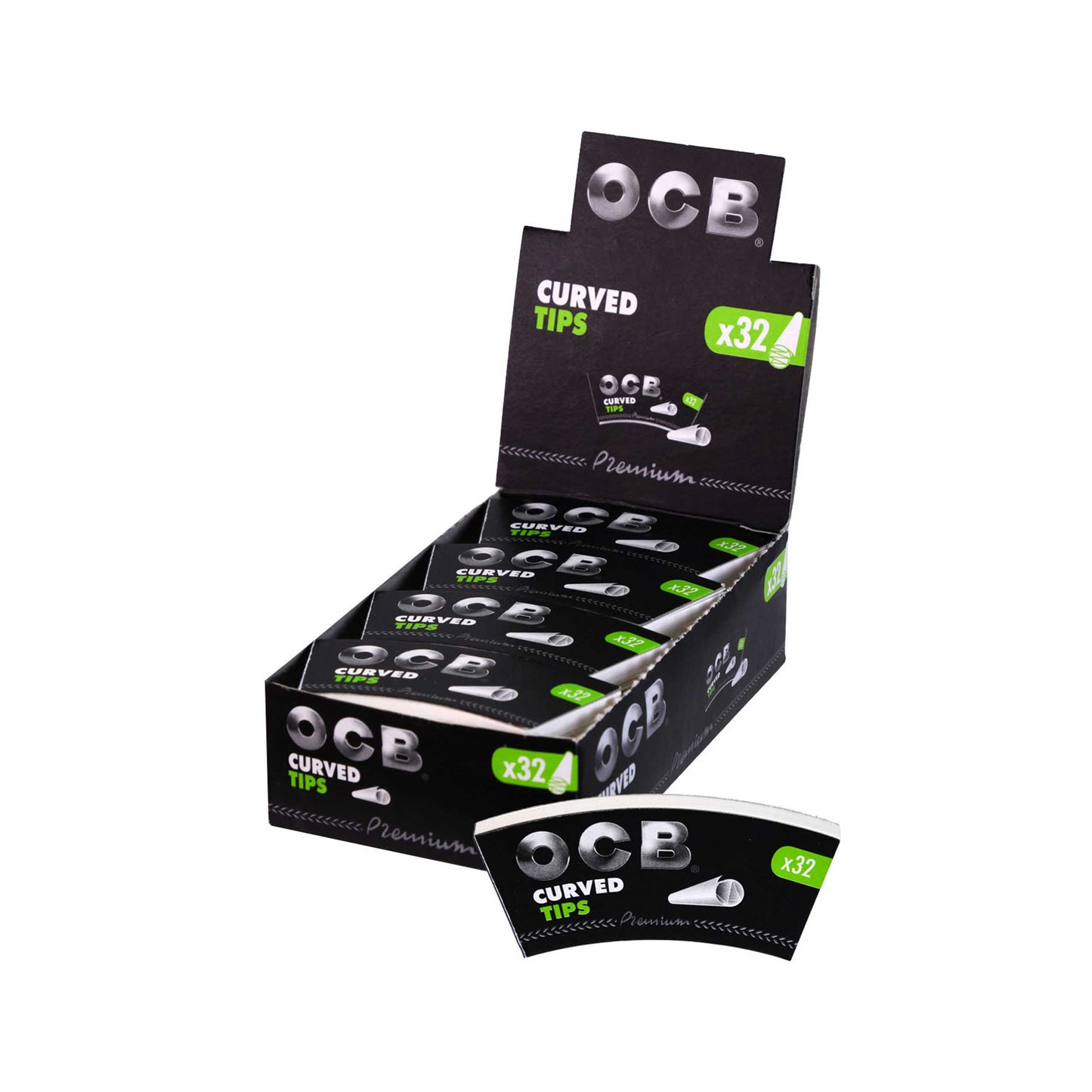 OCB Premium Curved Papers Tips