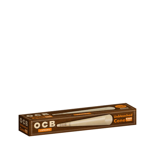 OCB Unbleached King 24 Pack Cone Box