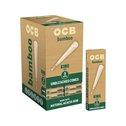 OCB Bamboo King Cone Display