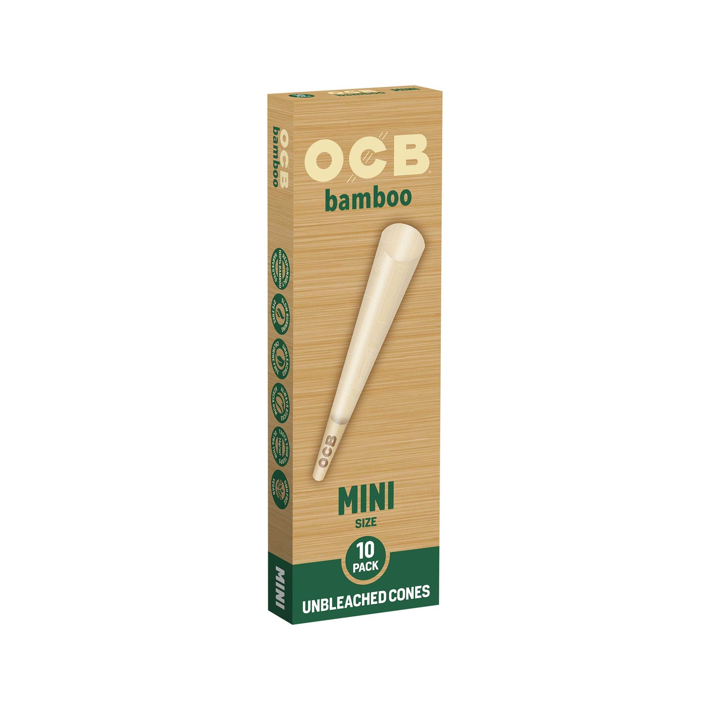 OCB Bamboo Mini Cone Box
