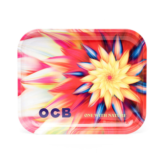 OCB Flower Explosion Rolling Tray