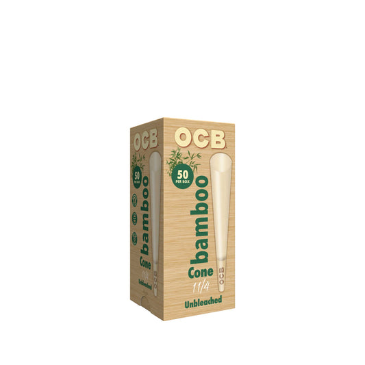 OCB Bamboo 1 1/4 50ct Cone Tower