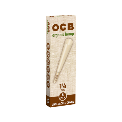 OCB Organic Hemp 1 1/4 Cone Box
