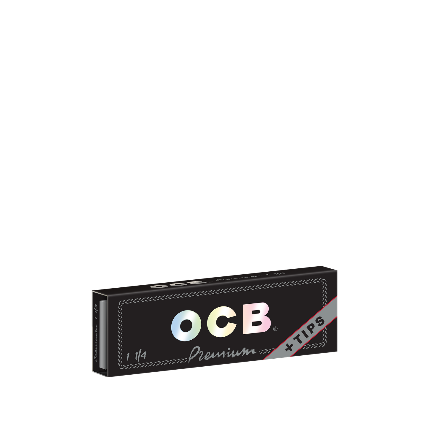 OCB Premium 1 1/4 + Tips Rolling Paper Booklet