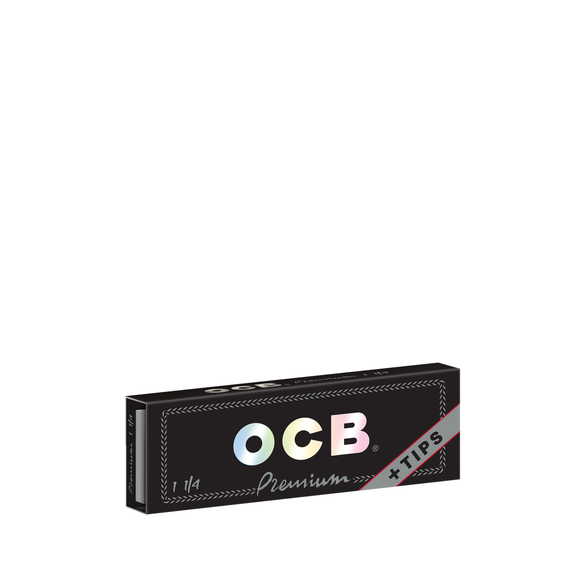 OCB Premium 1 1/4 + Tips Rolling Paper Booklet