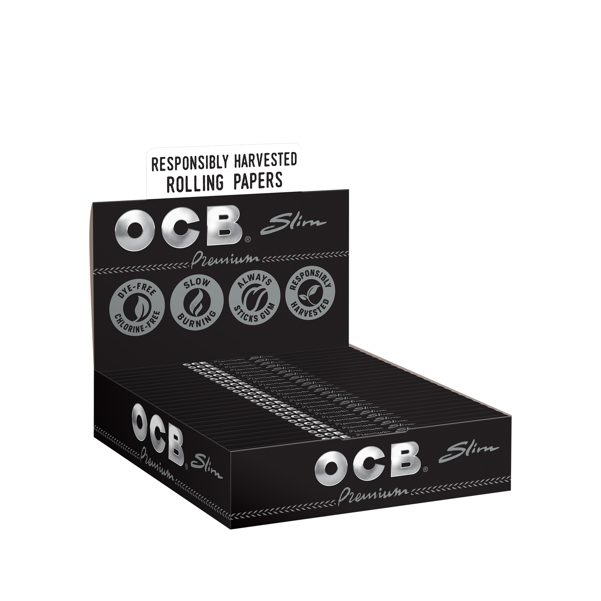 OCB Premium Slim Rolling Paper Unit