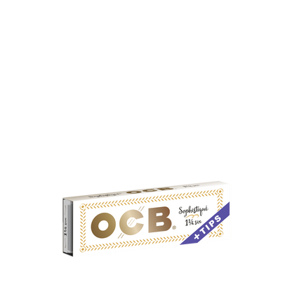 OCB Sophistique 1 1/4 + Tips Rolling Paper Booklet