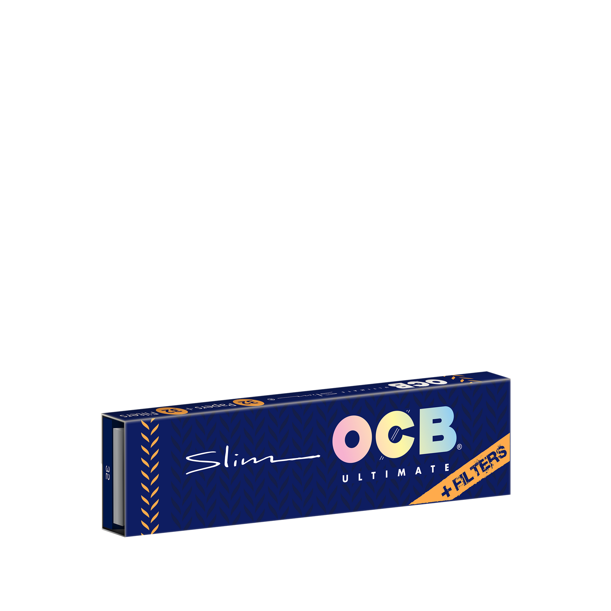 OCB Ultimate Slim + Tips Rolling Paper Booklet
