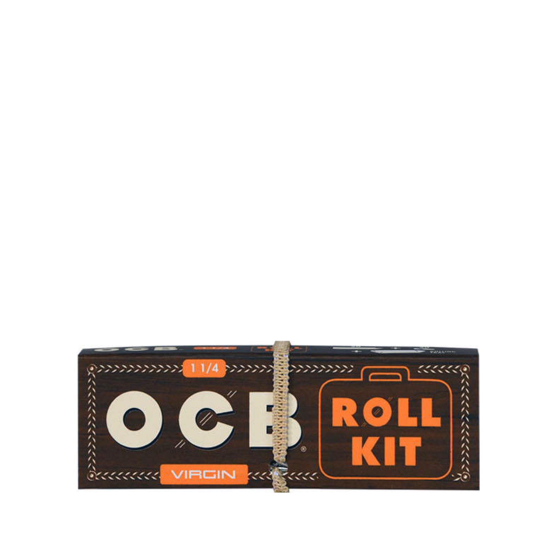 OCB Unbleached Virgin 1 1/4 Roll Kit