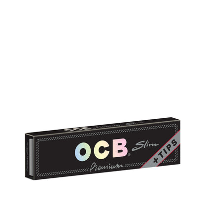 Premium Slim Rolling Papers + Tips
