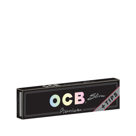 Premium Slim Rolling Papers + Tips