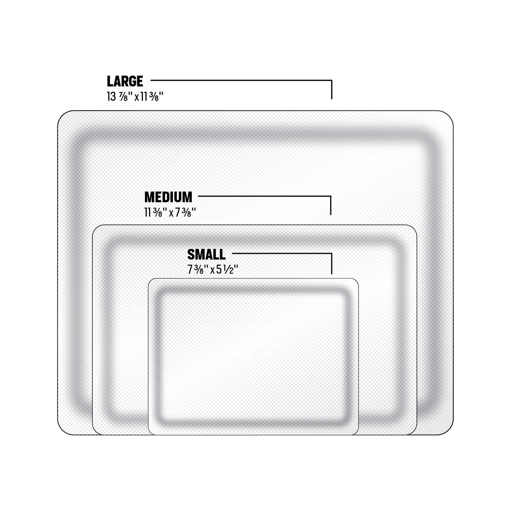 OCB Rolling Tray Size Guide