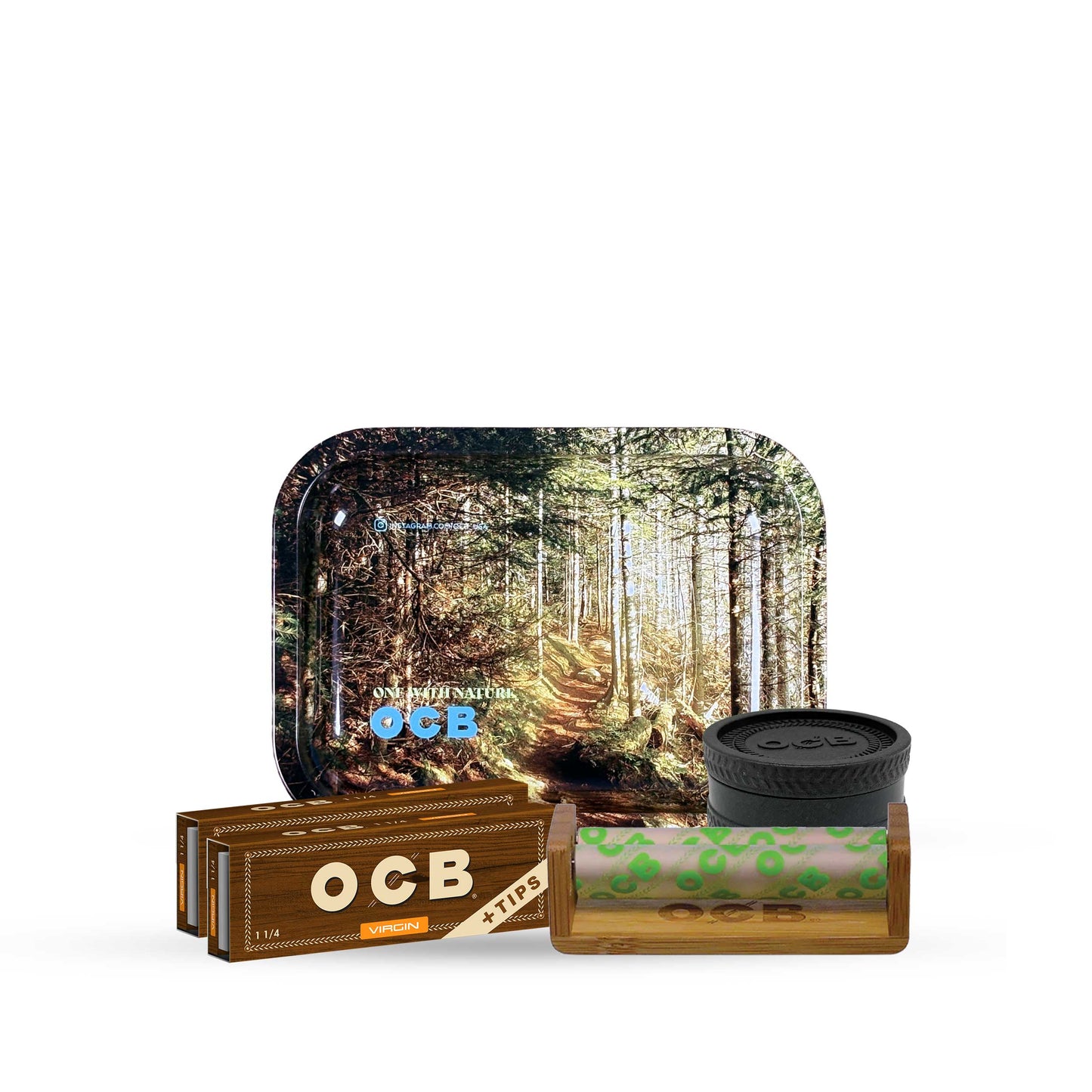 OCB Unbleached Rolling Paper Bundle