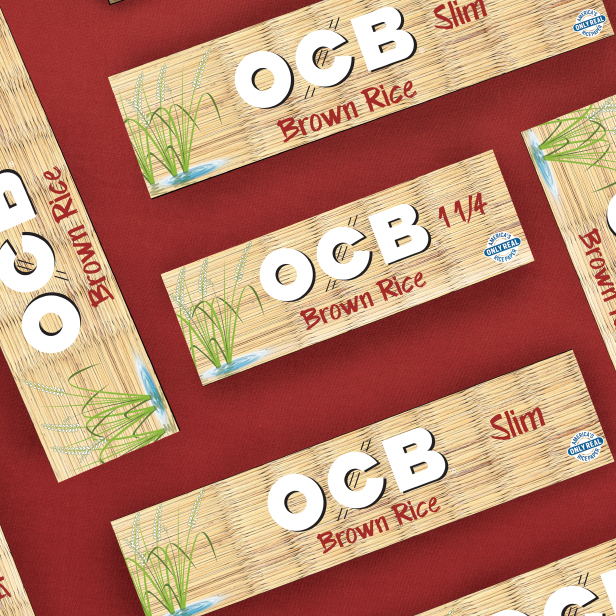 Brown Rice Rolling Papers - OCB USA