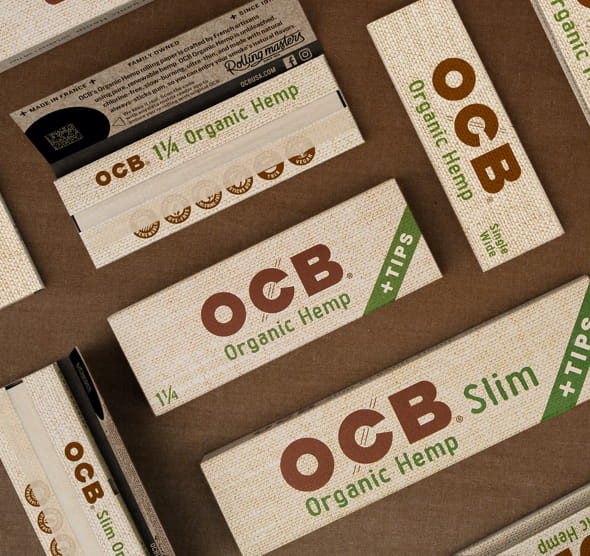 Feuille OCB, 100% Organic Hemp